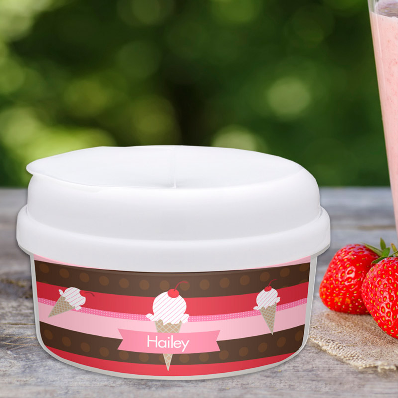 Strawberry Cone Snack Bowl