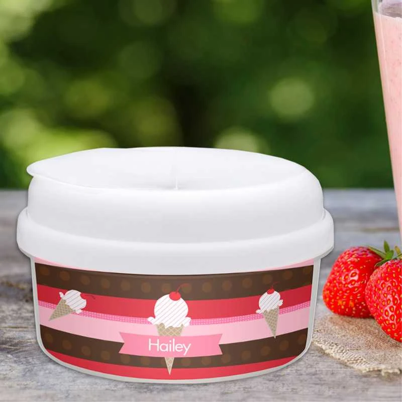 Strawberry Cone Snack Bowl