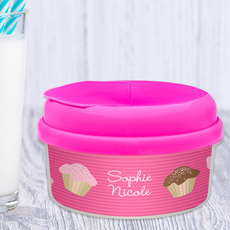 Sweet Cupcakes Snack Bowl