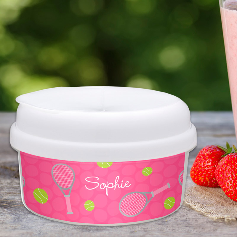 Tennis Fan Girl Snack Bowl