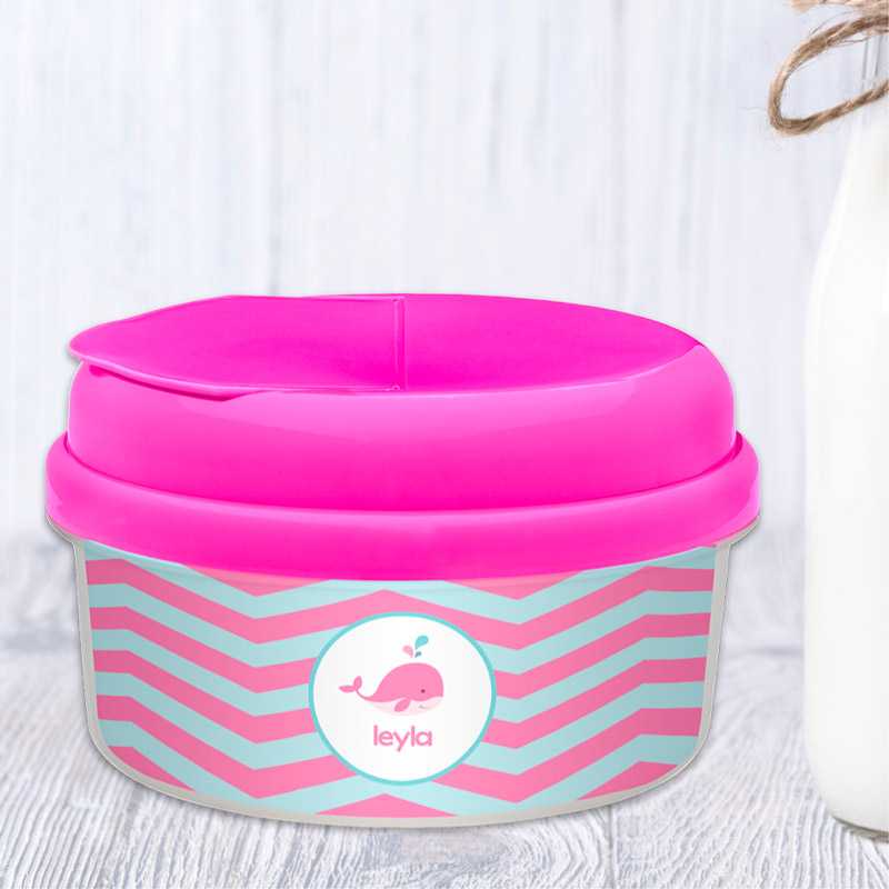 Sweet Pink Whale Snack Bowl