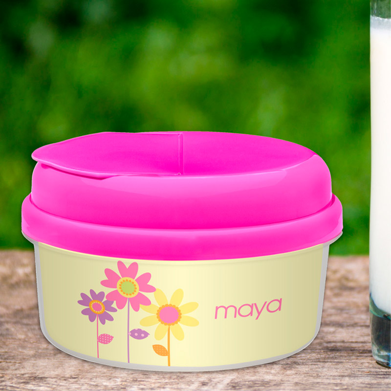 Three Spring Blooms Snack Bowl