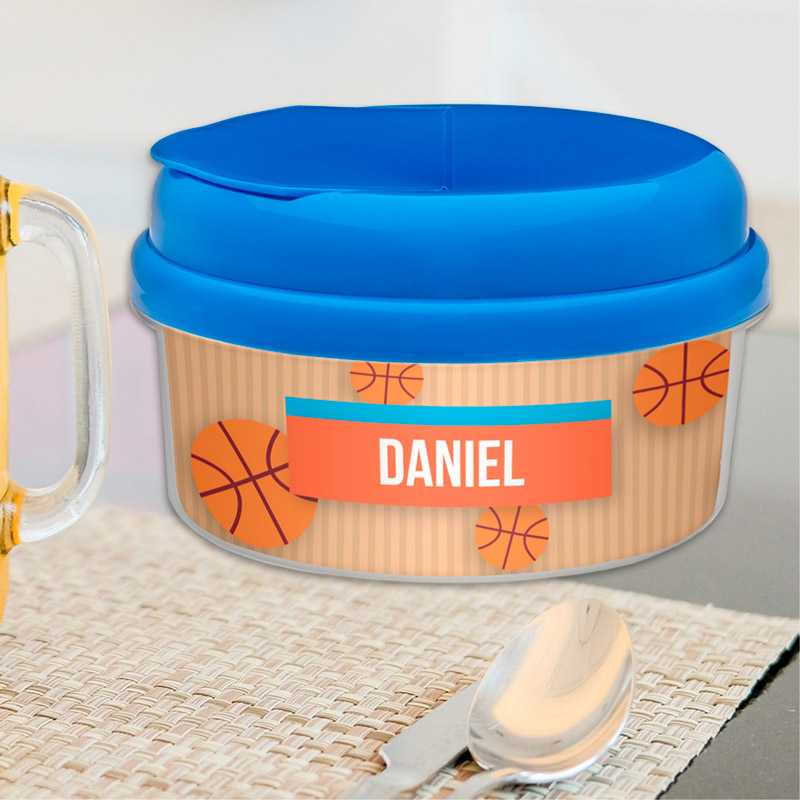 Basketball Fan Boy Snack Bowl