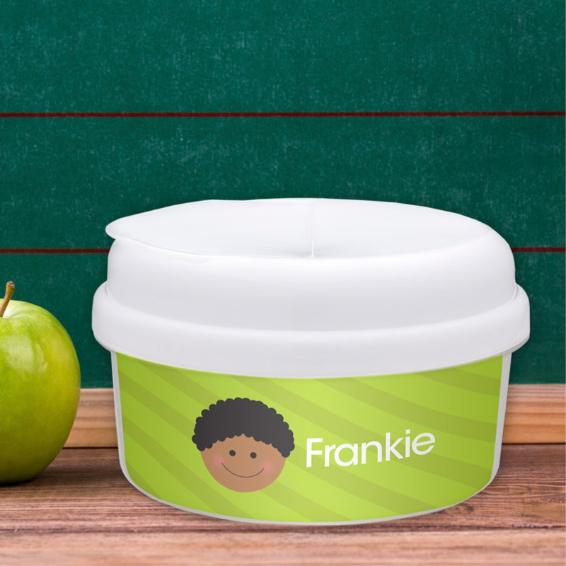 Just Like Me Boy Green Snack Bowl