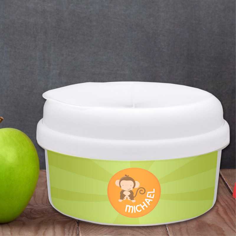 Cute Baby Monkey Snack Bowl