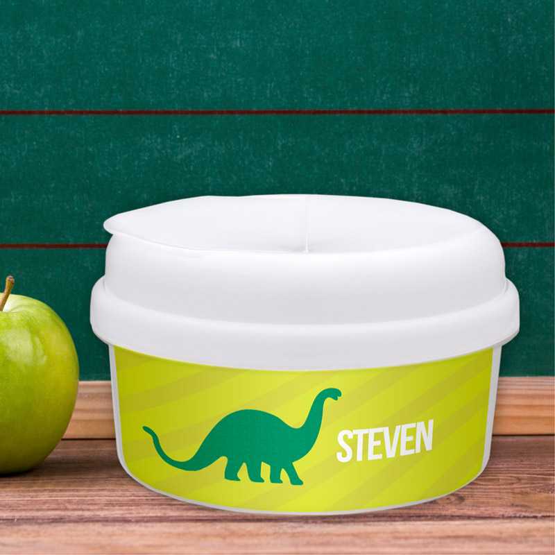 Dino And Me Green Snack Bowl