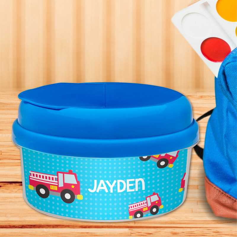 Cool Fire Truck Snack Bowl