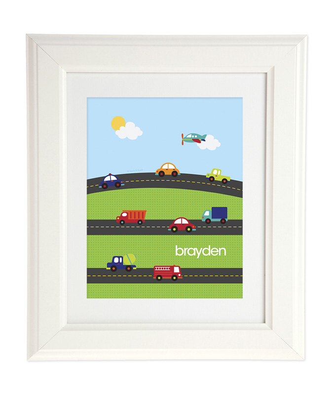 My Commute Kids Wall Art