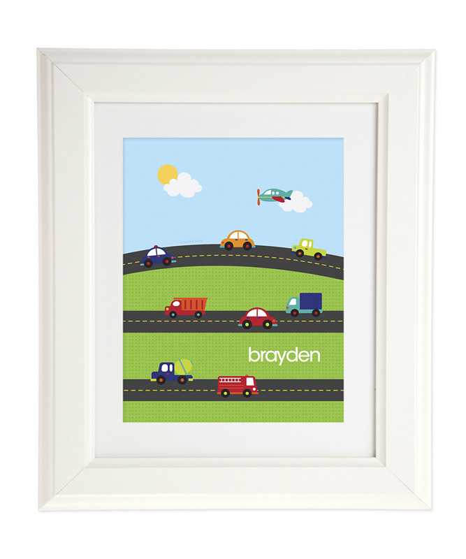 My Commute Kids Wall Art