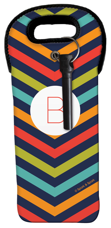 Style in Stripes Wine Tote