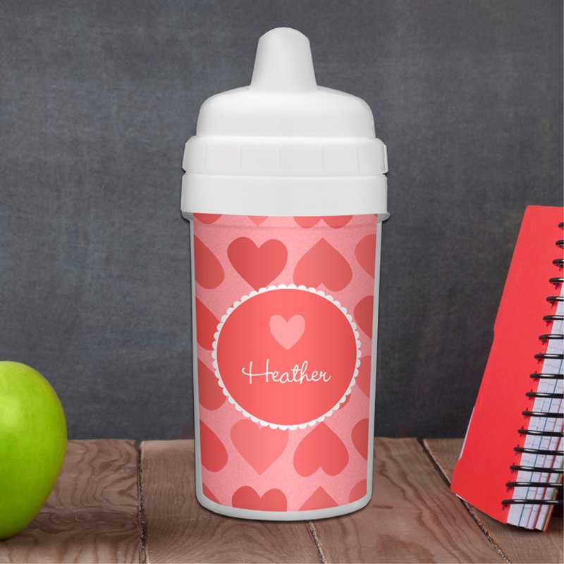 Lovely Hearts Sippy Cup