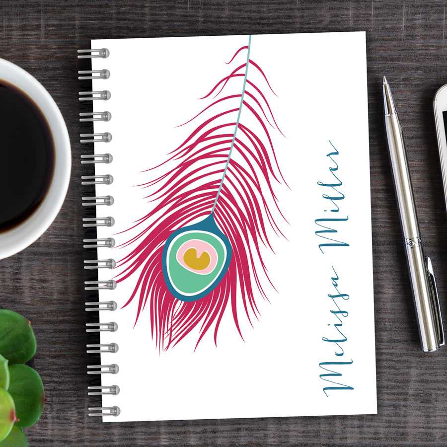 A Beautiful Feather Writing Journal
