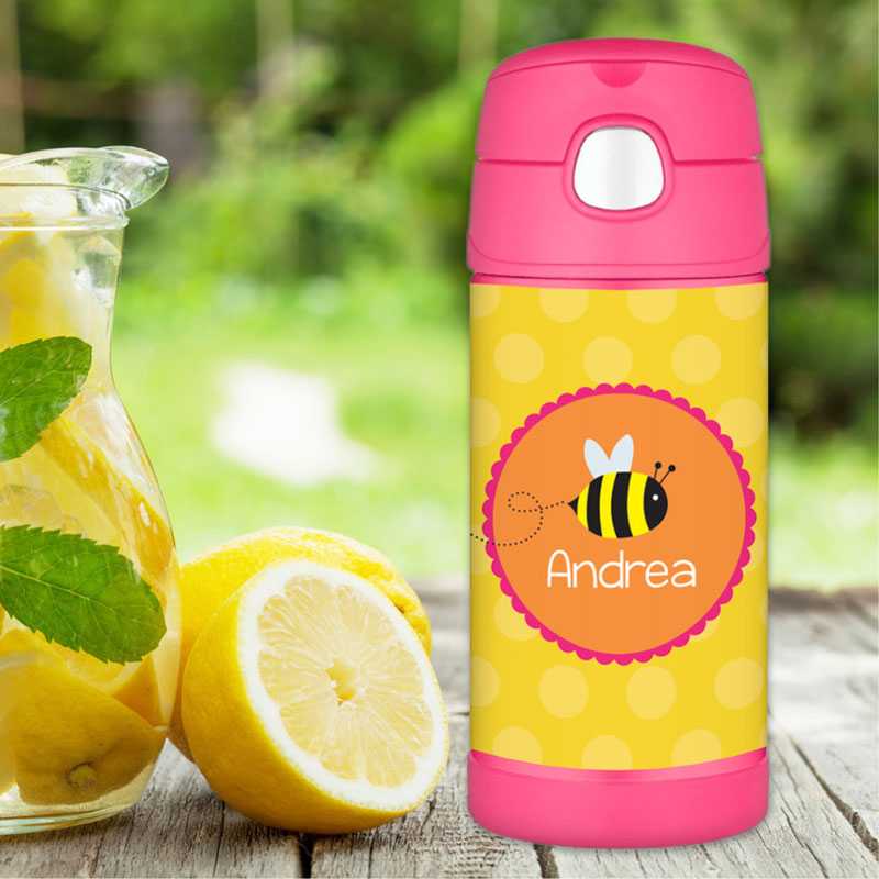 Fly Little Bee Thermos Bottle