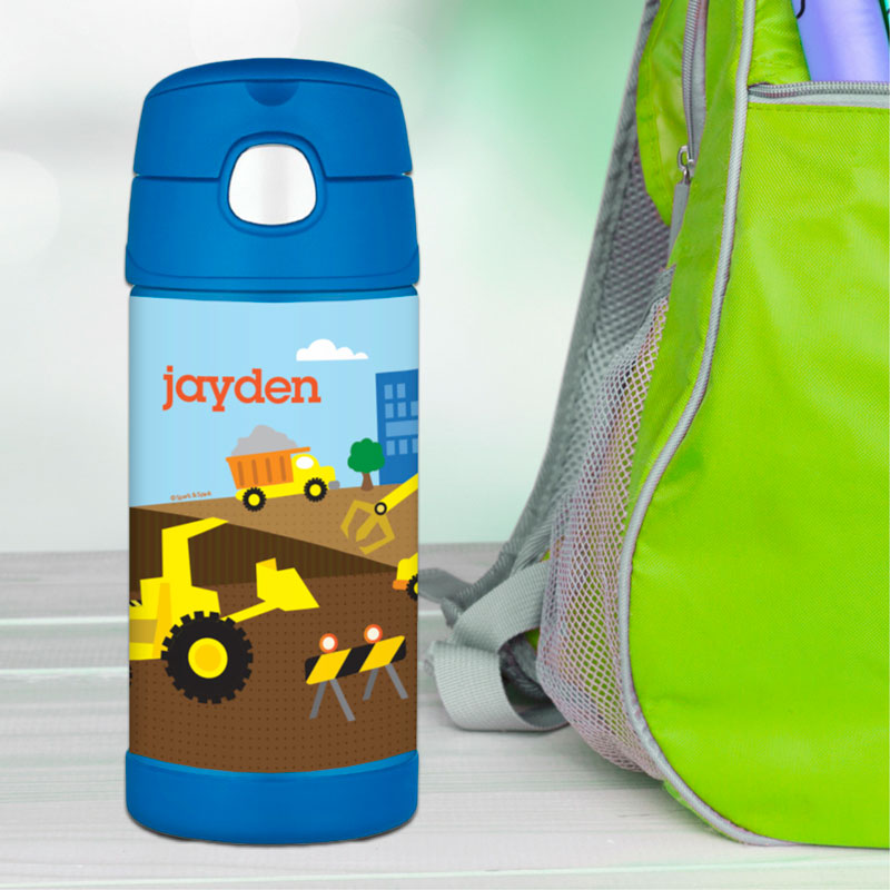 Construction Site Thermos Bottle