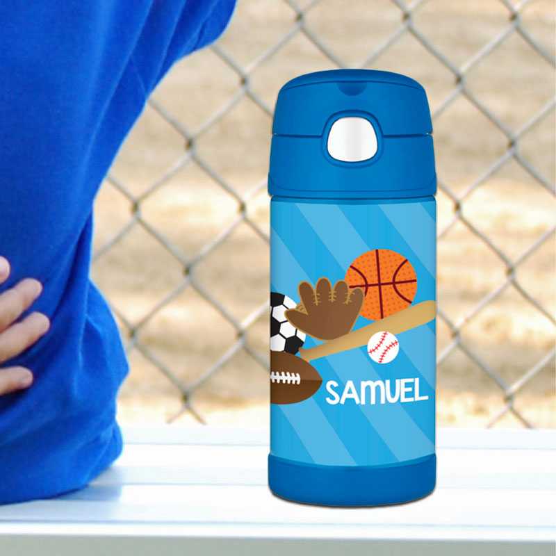 Sports Fan Thermos Bottle
