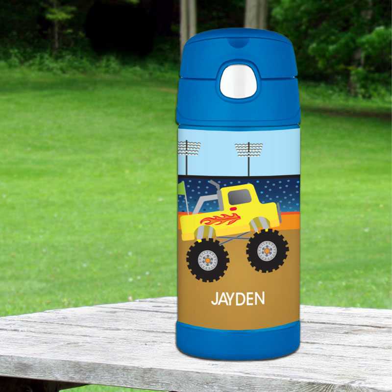 Monster Truck Thermos Bottle