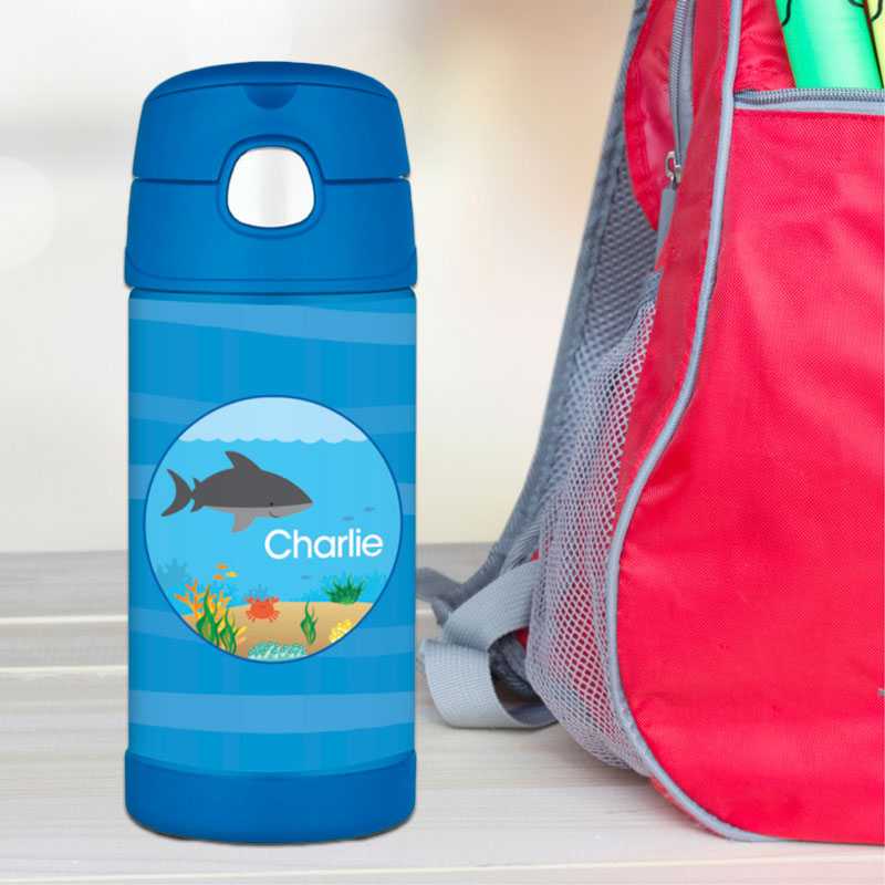 Shark Waves Thermos Bottle