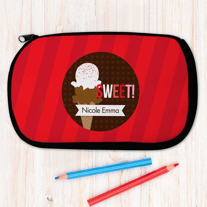 Sweet & Yummy Red Pencil Case