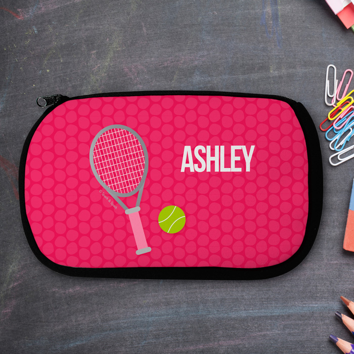 Tennis Fan Girl Pencil Case