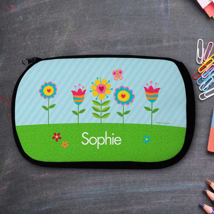 Spring Blooms Pencil Case