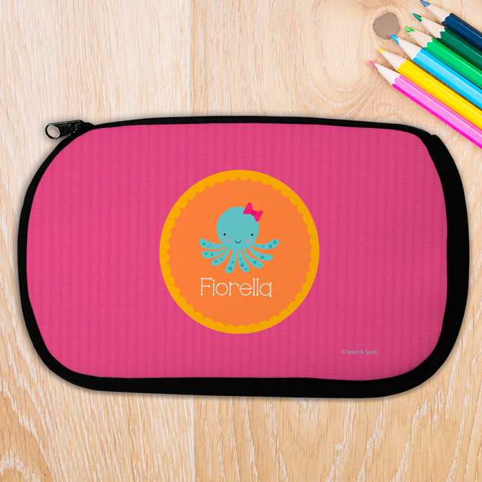 Cute Octopus Pencil Case