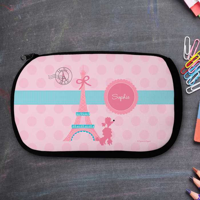 Ohh La La Paris Pencil Case