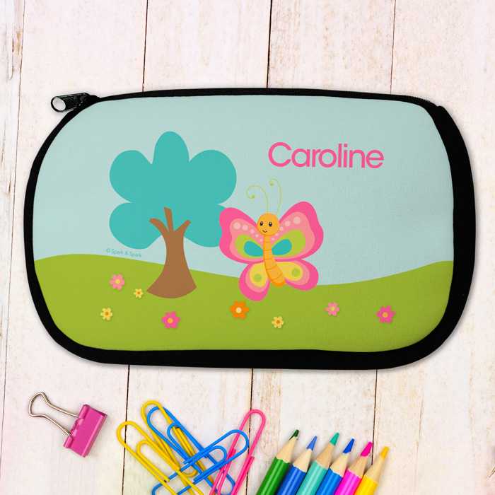 Cute and Sweet Butterfly Pencil Case