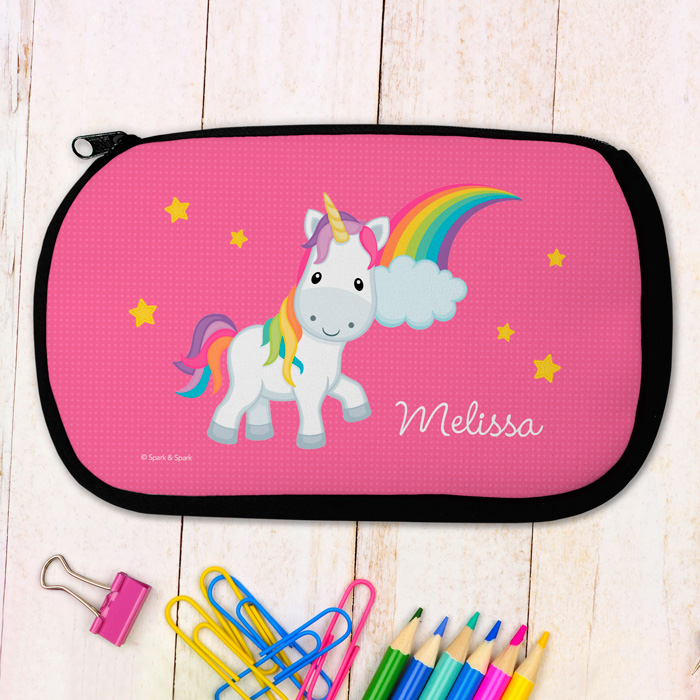 Rainbow Unicorn Pencil Case