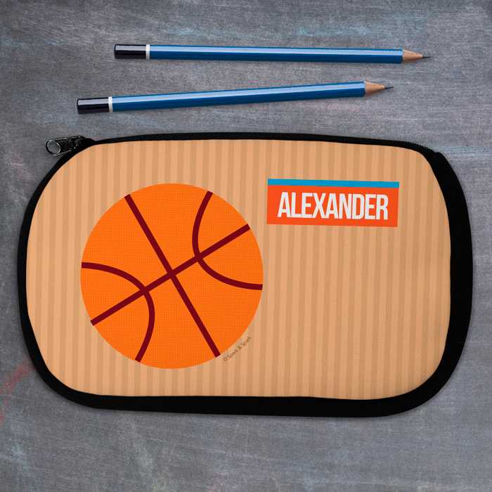 Basketball Fan Boy Pencil Case