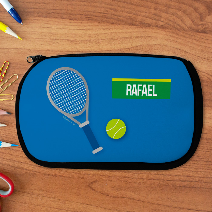 Tennis Fan Boy Pencil Case