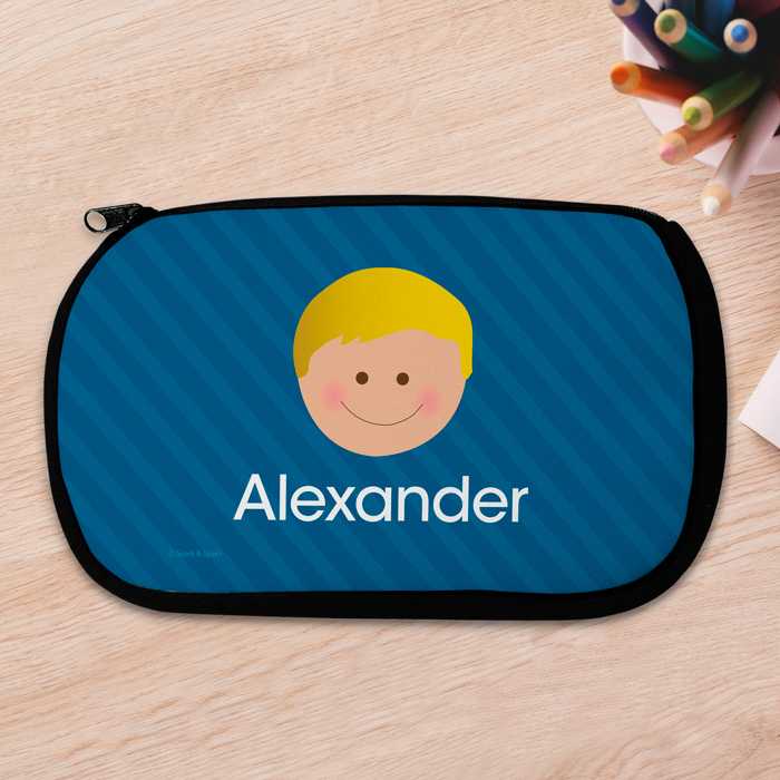 Just Like Me Boy Blue Pencil Case