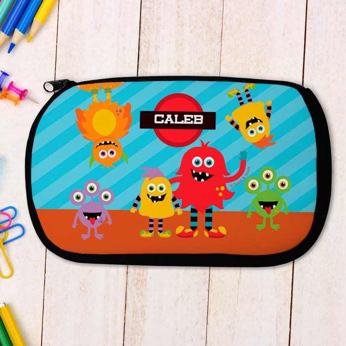 Monster Attack Pencil Case