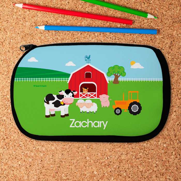 A Day in the Farm Pencil Case