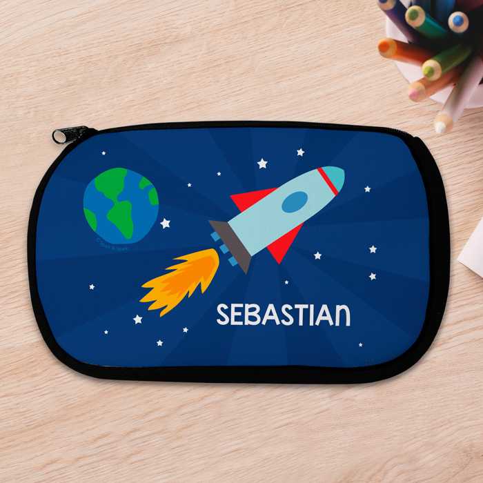 Rocket on the Sky Pencil Case