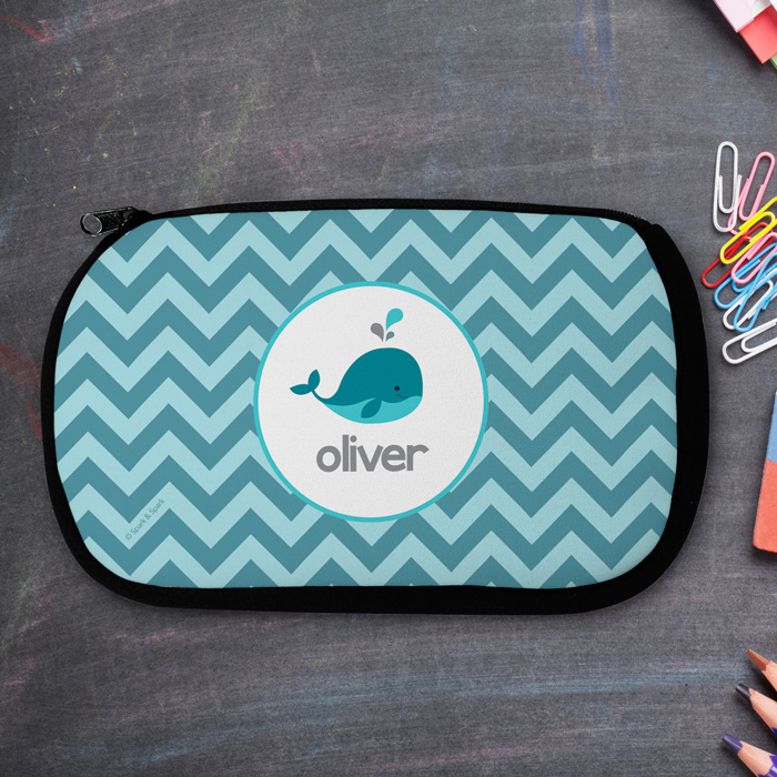 Sweet Little Blue Whale Pencil Case