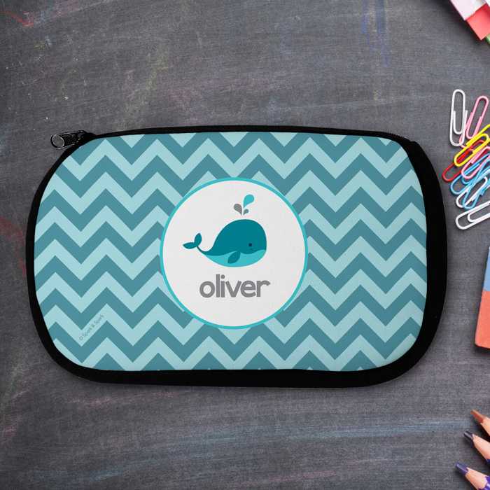 Sweet Little Blue Whale Pencil Case