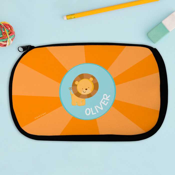 Cute Baby Lion Pencil Case