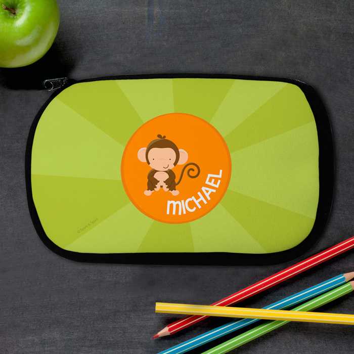 Cute Baby Monkey Pencil Case