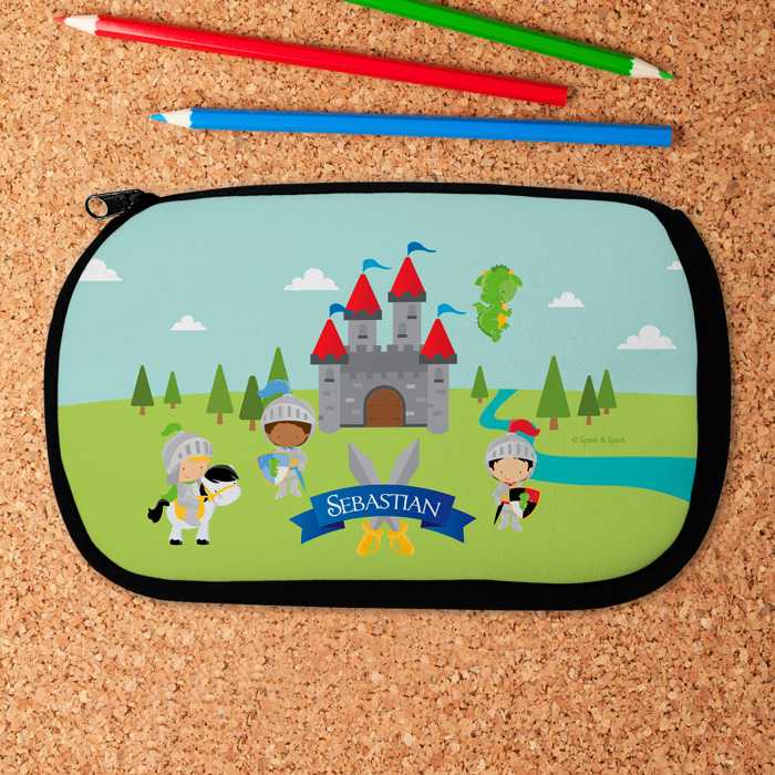 The Three Knights Pencil Case