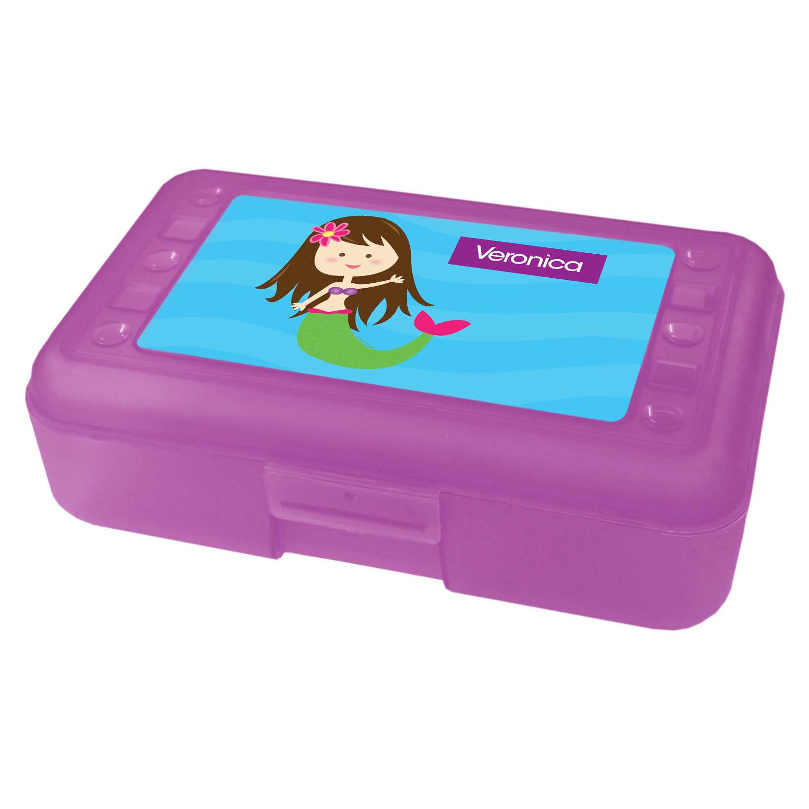 Cute Mermaid Personalized Pencil Box