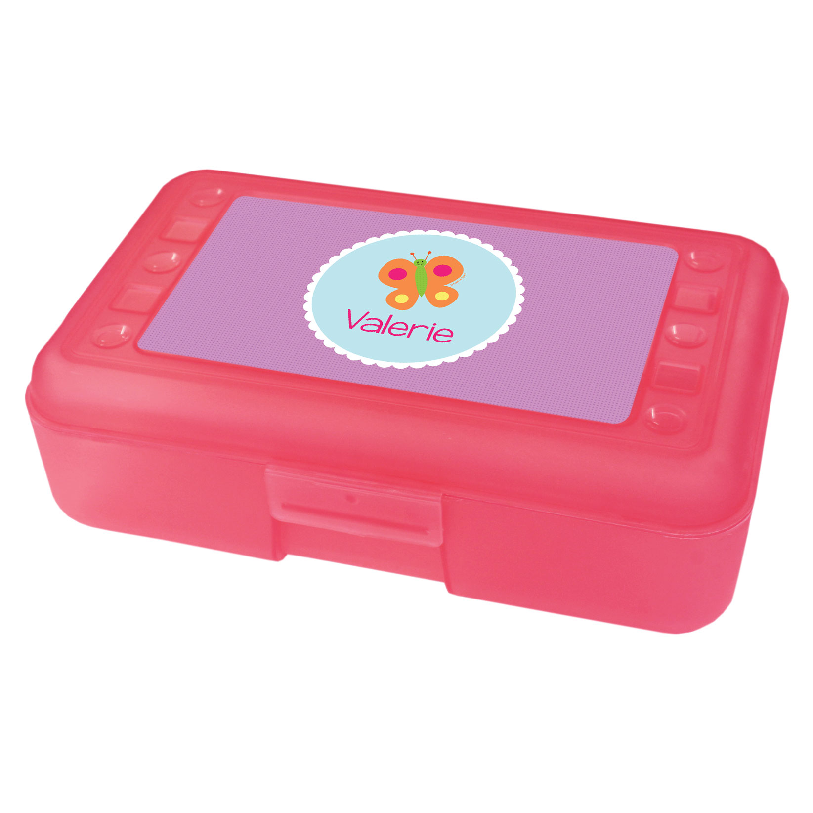 Sweet Butterfly Personalized Pencil Box