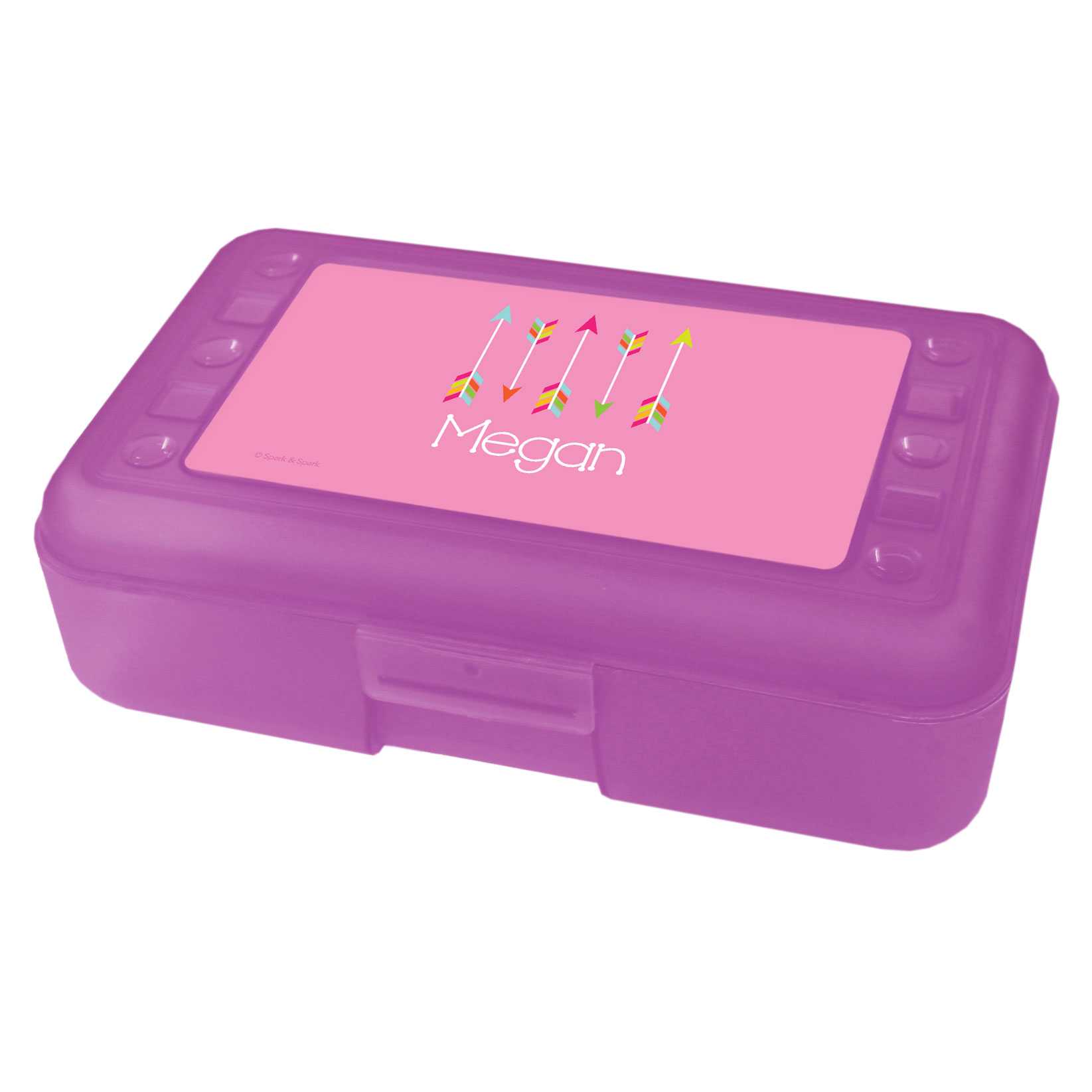 Colorful Arrows Personalized Pencil Box