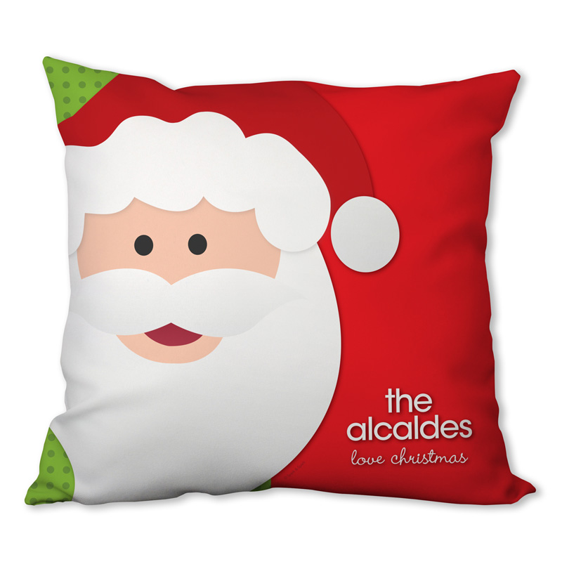 Mr. Santa Claus Personalized Pillow