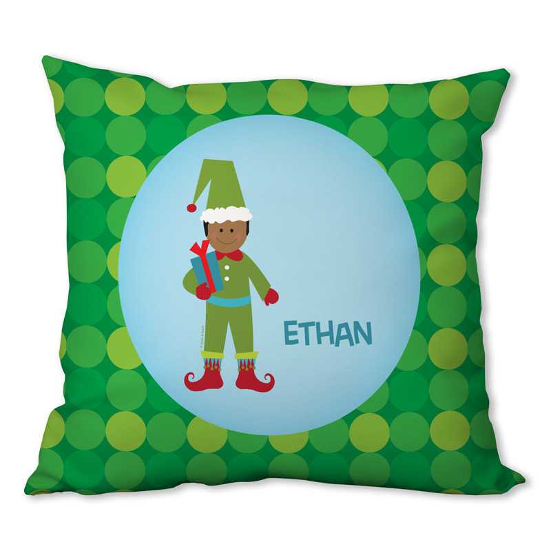 Cute Elf Boy Personalized Pillow