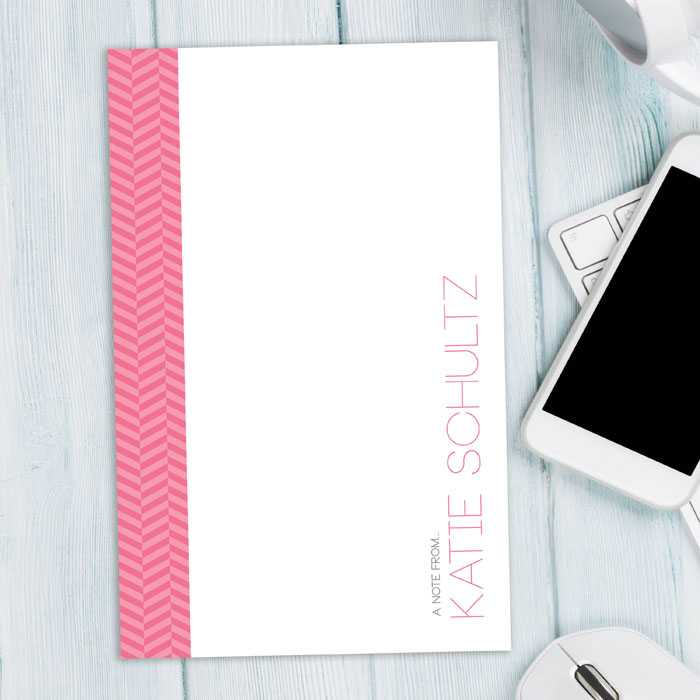 Up and Down Custom Notepad