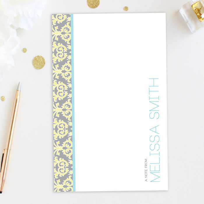 Victorian Ways Custom Notepad