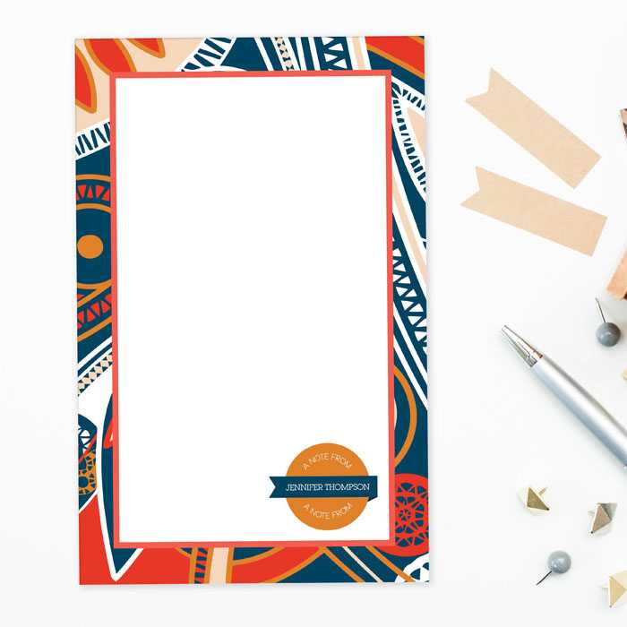 Amazing Ways Square Custom Notepad