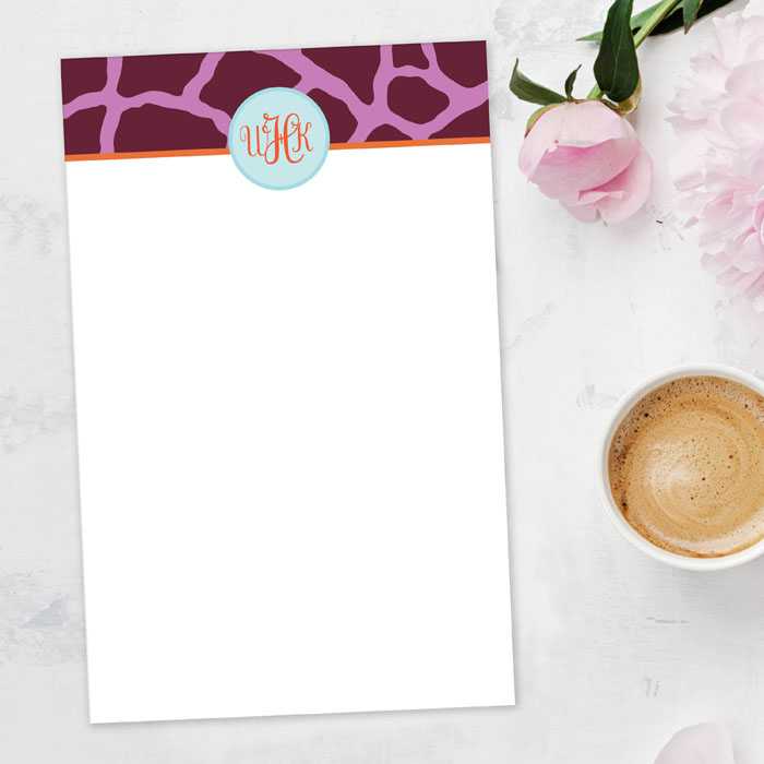 Cute Rocks Custom Notepad