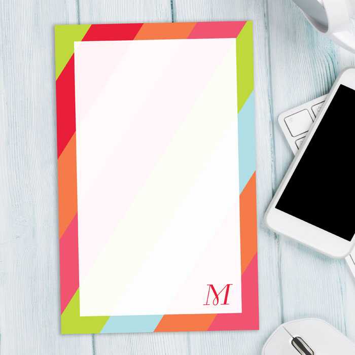 Simply my Initial Custom Notepad