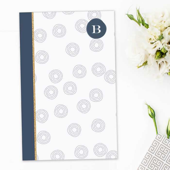 Spinning Circles Custom Notepad